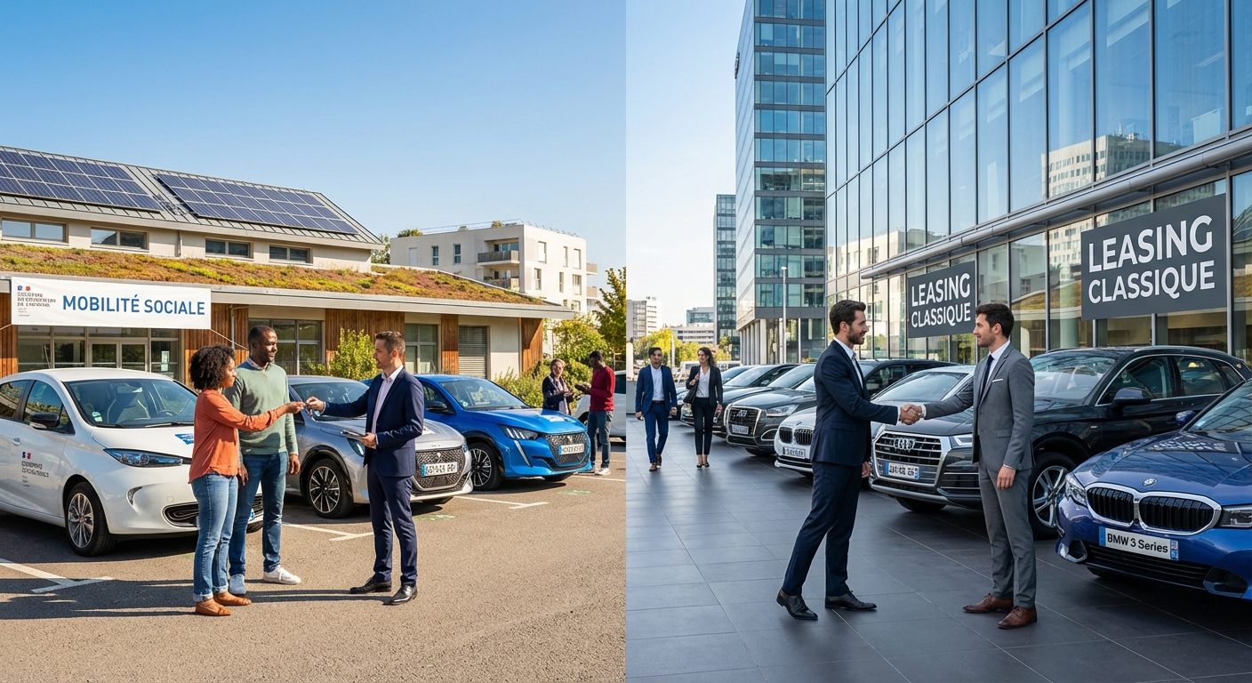 Leasing social vs leasing classique : quelles différences ?