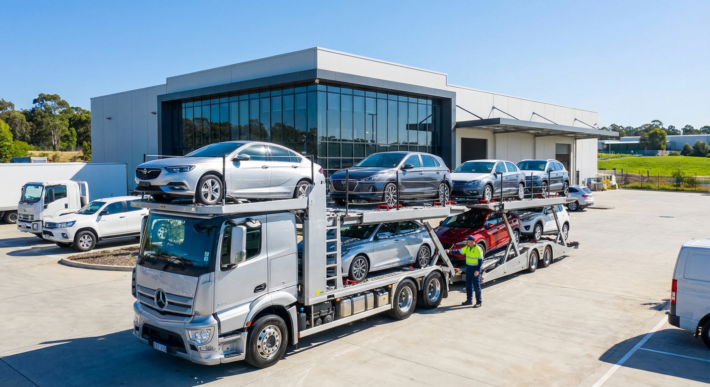 Transport professionnel de véhicules avec optimisation logistique des livraisons
