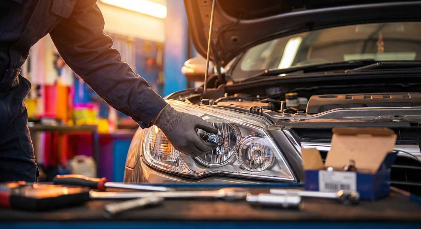 Combien coûte le remplacement d'une ampoule de voiture ?