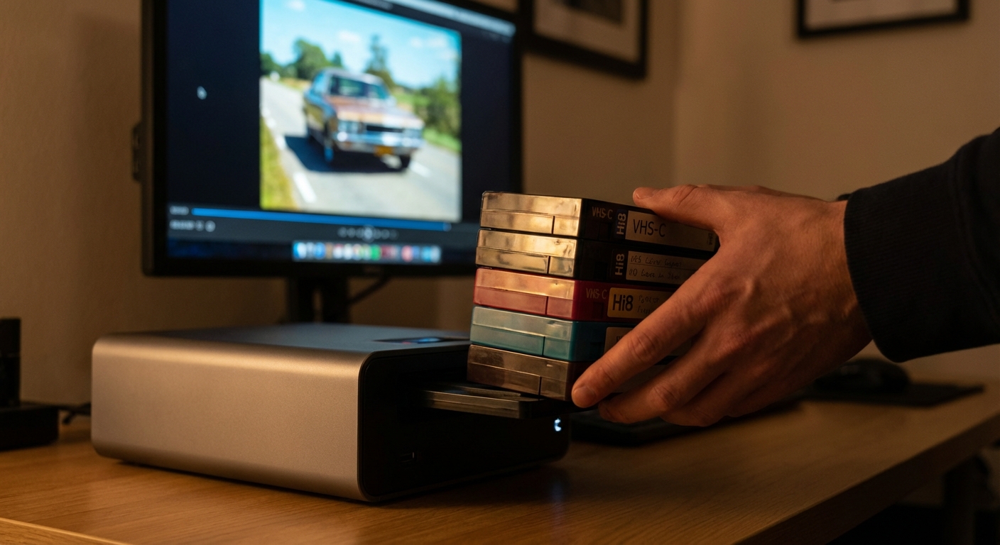 Comment préserver les souvenirs de conduite de votre jeunesse : numérisation des cassettes vidéo