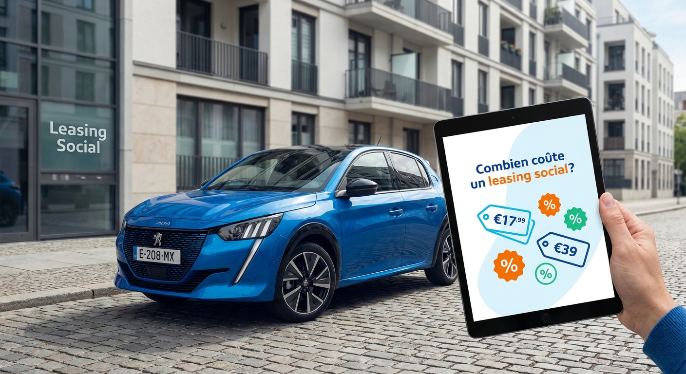 Comparaison des coûts entre leasing social et financement classique pour voitures électriques