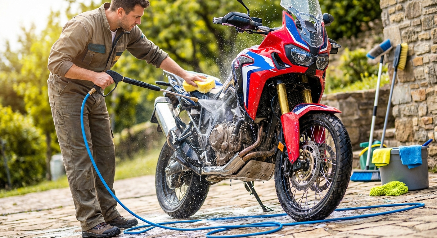 Comment nettoyer sa moto ?