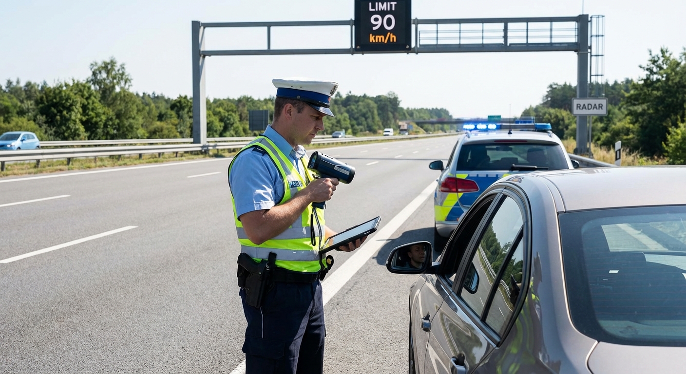 Permis de conduire français avec système de points
