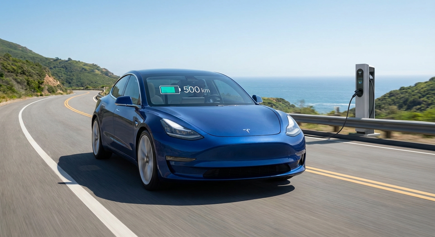 Evolution de l'autonomie des voitures électriques modernes