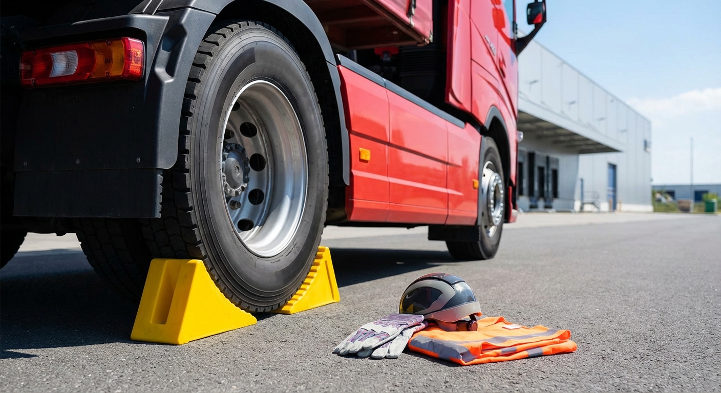 Différents types de cales de roues pour camions avec leurs caractéristiques techniques